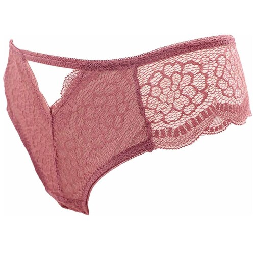 Tanga Encaje y Mesh Couture para Mujer