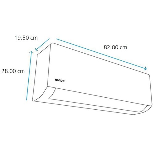 Minisplit Mabe 12000 Btu Sf 110V Blanco Mmt12Cabwcam3