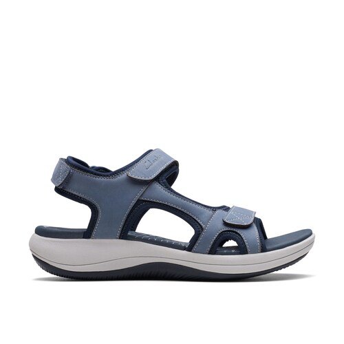 Sandalia Confort Clarks con Velcro Ajustable para Mujer