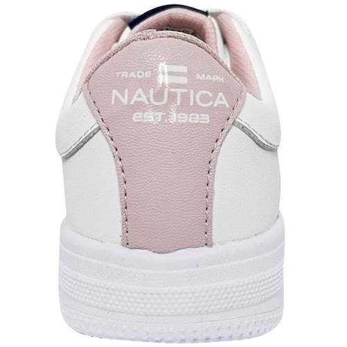Tenis con Agujeta 19-24 Blanco Náutica para Niña