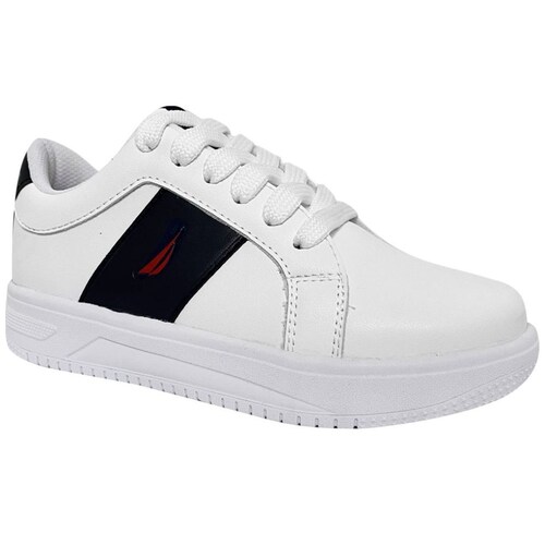 Tenis con Agujeta 19-24 Blanco Náutica para Niño
