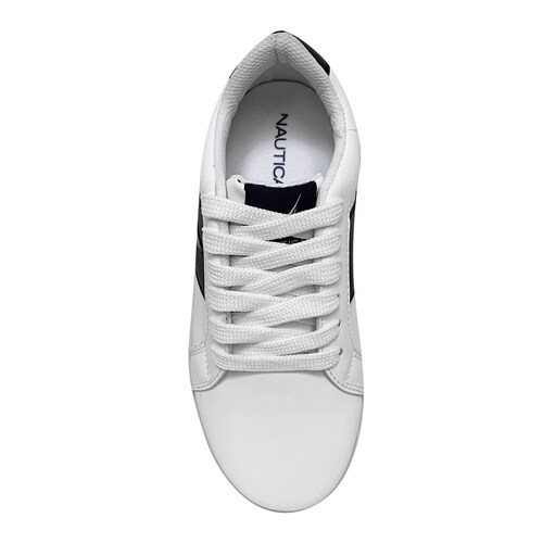 Tenis con Agujeta 19-24 Blanco Náutica para Niño