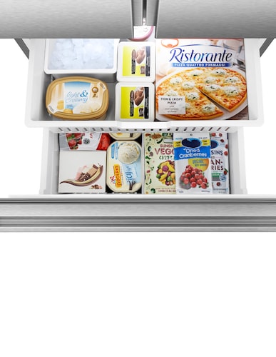 Refrigerador Hisense Pta Fran 22P Rf22N6Fcx Acero