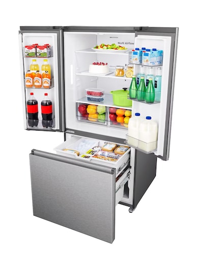 Refrigerador Hisense Pta Fran 27P Rf27N6Isx Acero