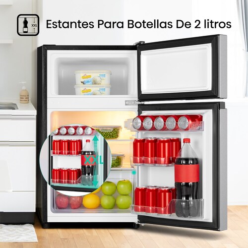 Frigobar Hisense 3.3 Pies Rt31D6Agx1 Acero