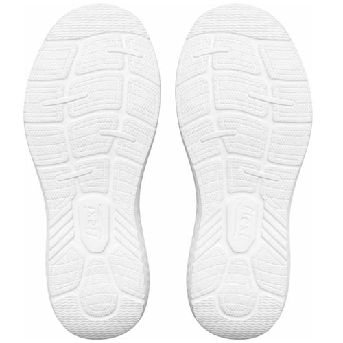 Sneaker Casual Slip On Color Gris Flexi para Hombre