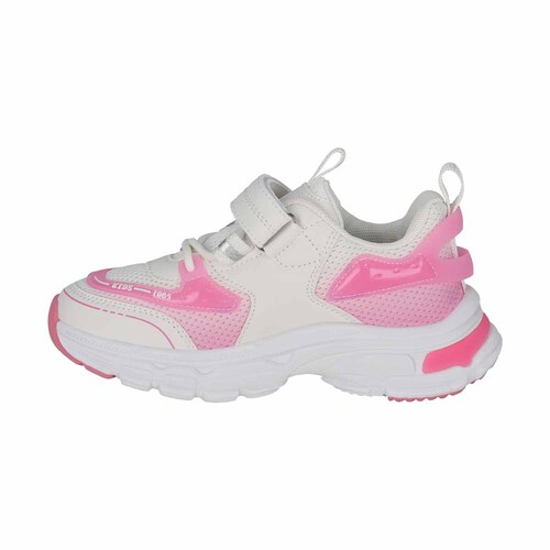 Tenis con Velcro 18-23 Rosa Coqueta para Niña