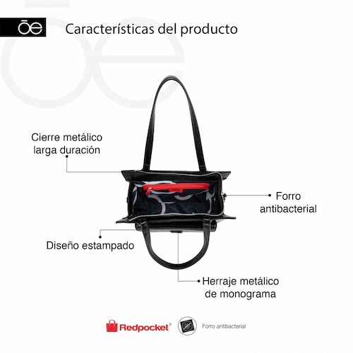 Bolsa Satchel Cloe Rosa para Mujer
