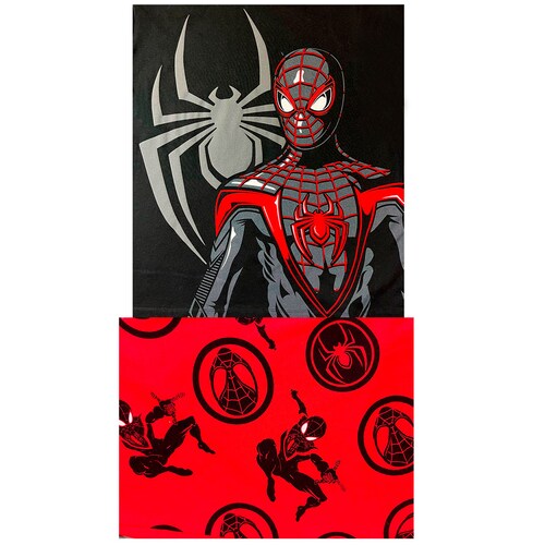 Pijama de Playera con Diseño Spiderman Manga Corta para Hombre