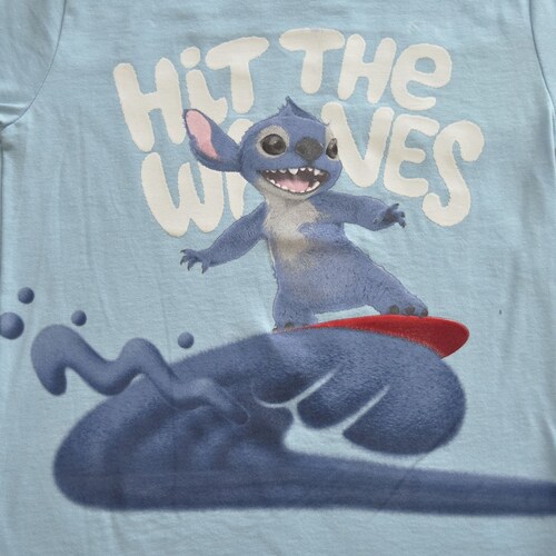 Conjunto de Playera y Short Diseño Disney Stitch para Niño