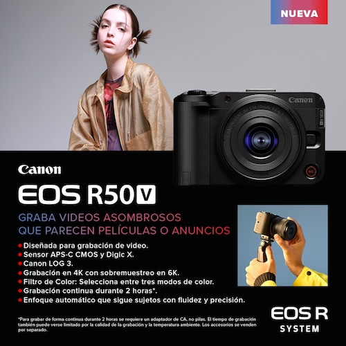 Cámara Canon Eos R50 V