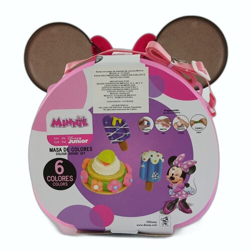 Minnie Bolsa con Set de Masita de Colores Happy Toys