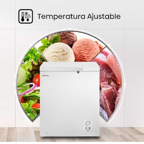 Congelador Horizontal Hisense 5 Pies
