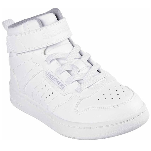 Tenis Bota Skechers Ajuste Velcro para Niño