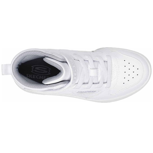 Tenis Bota Skechers Ajuste Velcro para Niño