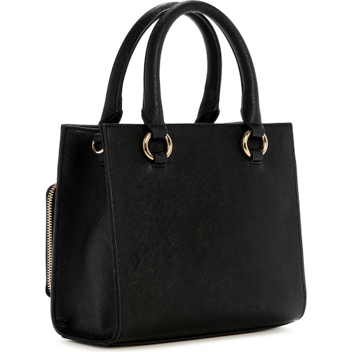 Bolso Guess Satchel Negro para Mujer