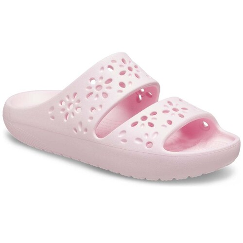 Classic Floral Cut Out Sandal Crocs para Mujer