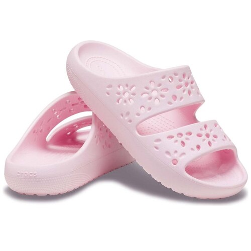 Classic Floral Cut Out Sandal Crocs para Mujer
