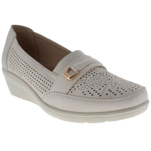 Zapato Cuña Comfort Fit Corte Laser para Mujer