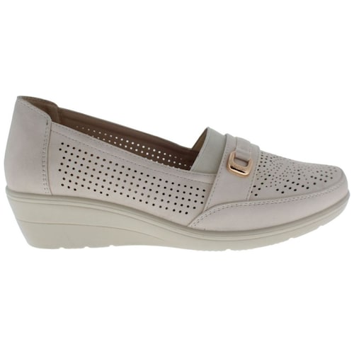 Zapato Cuña Comfort Fit Corte Laser para Mujer