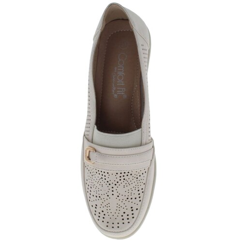 Zapato Cuña Comfort Fit Corte Laser para Mujer