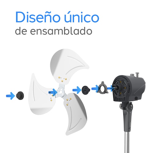 Ventilador de Pedestal Navia 18" Asp Met A18