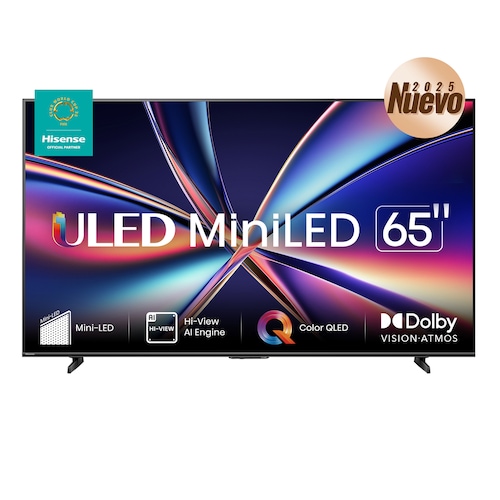 Pantalla Hisense 65 Pulgadas 4K Miniled 65U6Qv 4K