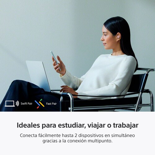 Audífonos Inalámbricos Sony Wf-C710N Rosas
