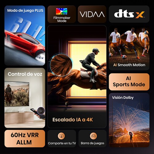 Pantalla Hisense 55 Pulgadas 4K 55A65Nv