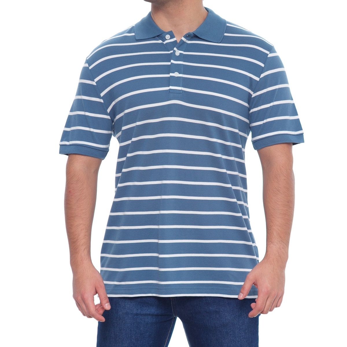 Playera Polo J.opus a Rayas para Hombre