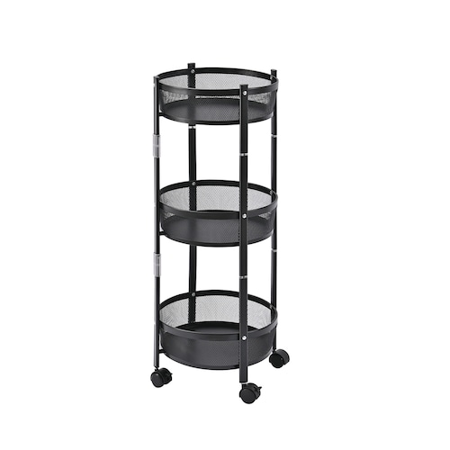 Carro de Servicio Plegable Circular con Home & Details