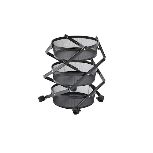 Carro de Servicio Plegable Circular con Home & Details