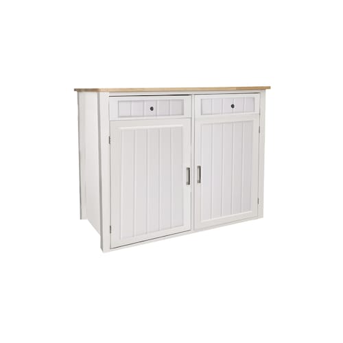 Mueble de Cocina con Doble Cajón y Dos Puertas Home & Details