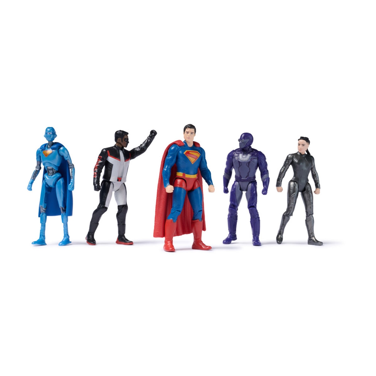 Set 5 Figuras 3 Pulgadas Superman la Película