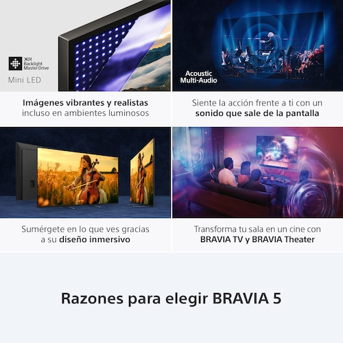 Pantalla Sony Bravia 65 Pulgadas 4K Miniled