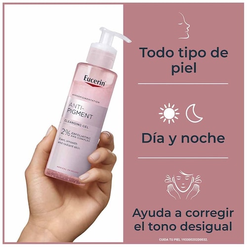 Eucerin Anti-Pigment Gel Limpiador Exfoliante