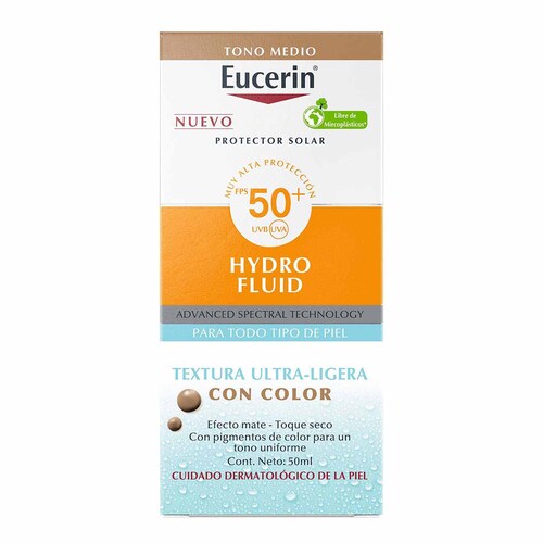 Eucerin Sun Hydrofluid Tono Medio Fps50+