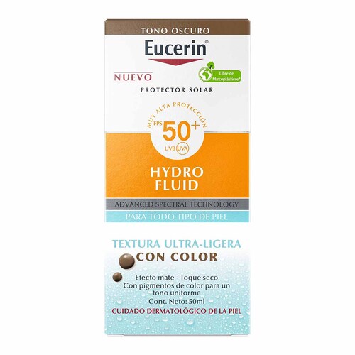 Eucerin Sun Hydrofluid Tono Oscuro Fps50+
