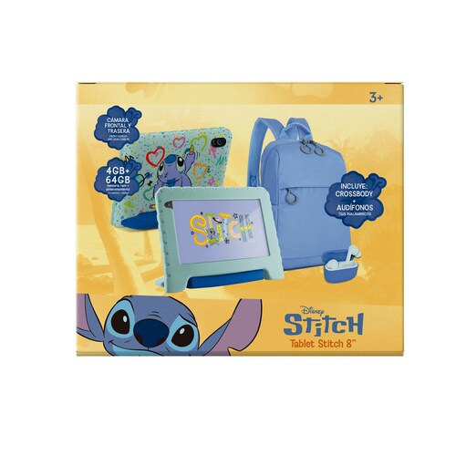 Tableta Combo Crossbody y Audífonos Stich Stf