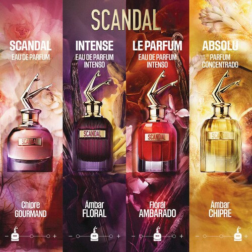 Eau de Parfum Jean Paul Gaultier Scandal Intense 80 Ml para Mujer