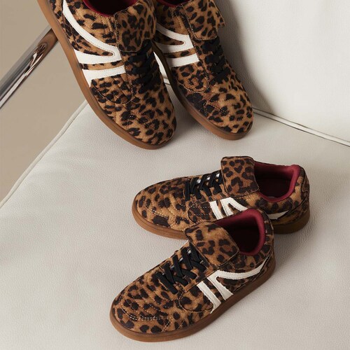 Tenis Leopardo Steve Madden para Niña