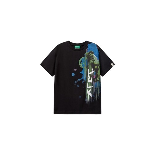 Playera Manga Corta Benetton Diseño Hulk para Niño