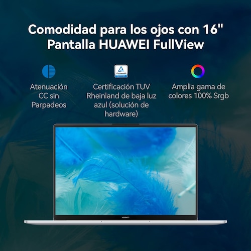 Laptop Huawei Matebook D16 I512 16Gb 1T Freebuds