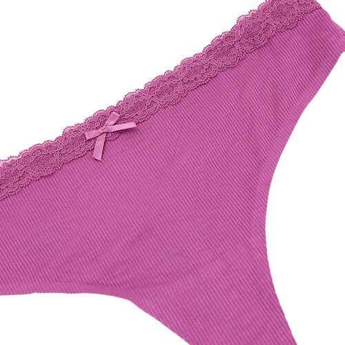 Tanga de Encaje Couture para Mujer