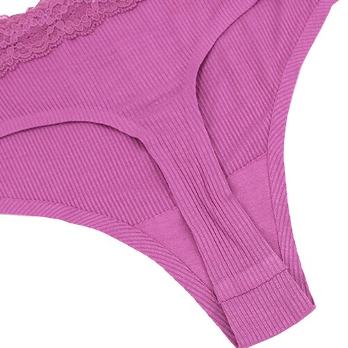 Tanga de Encaje Couture para Mujer