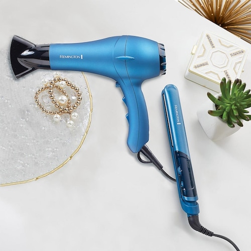 Combo Alaciadora Y Secadora Remington Ocean Silk