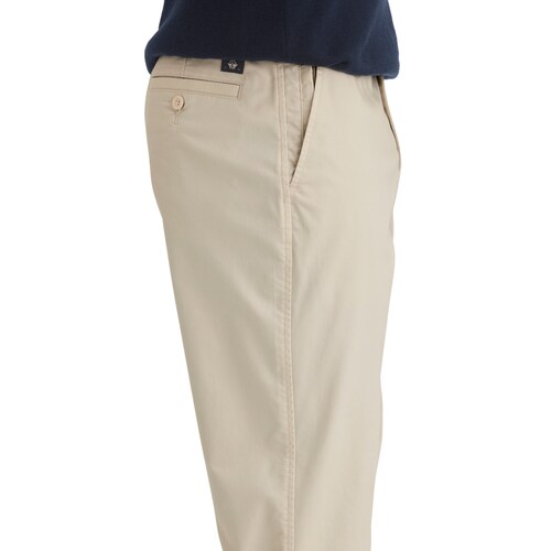 Pantalon Habillé Dockers Homme - Beige - Taille W36 L34 - 100% Coton - Occasion Très Bon État