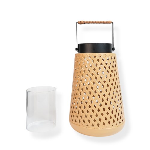 Home Nature Linterna de Metal Pris