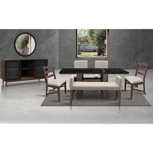 Buffet  Guernica  Nogal con Negro New Challenge