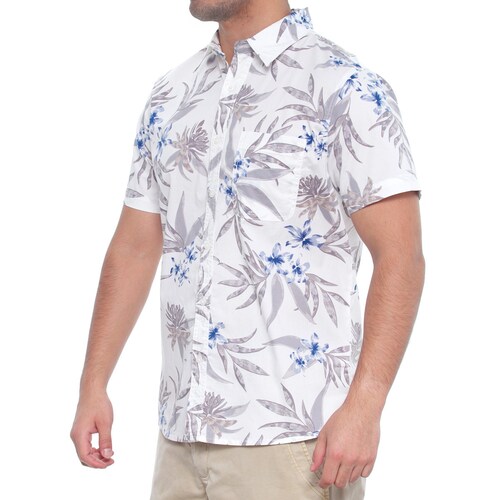 Camisa Regular Fit Jeanious con Estampado para Hombre